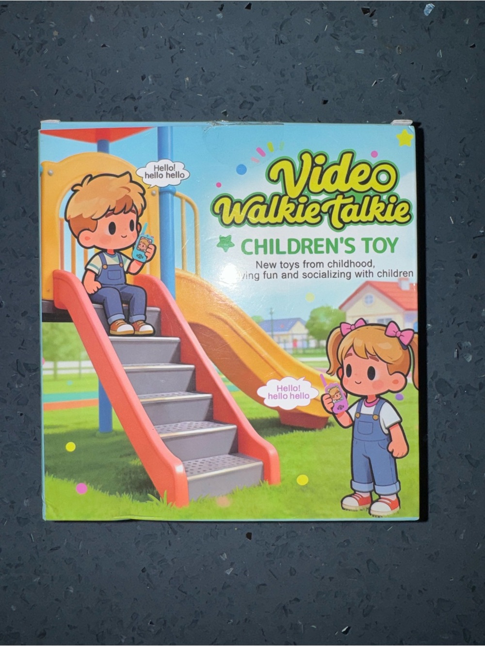Video Walkie Talkie Children's Toy - Blue